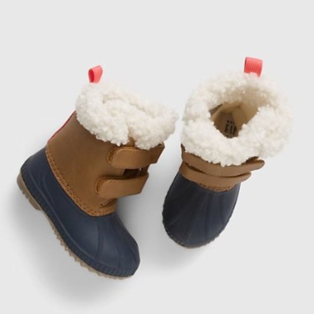 Gap Toddler Sherpa Lined Duck Boots